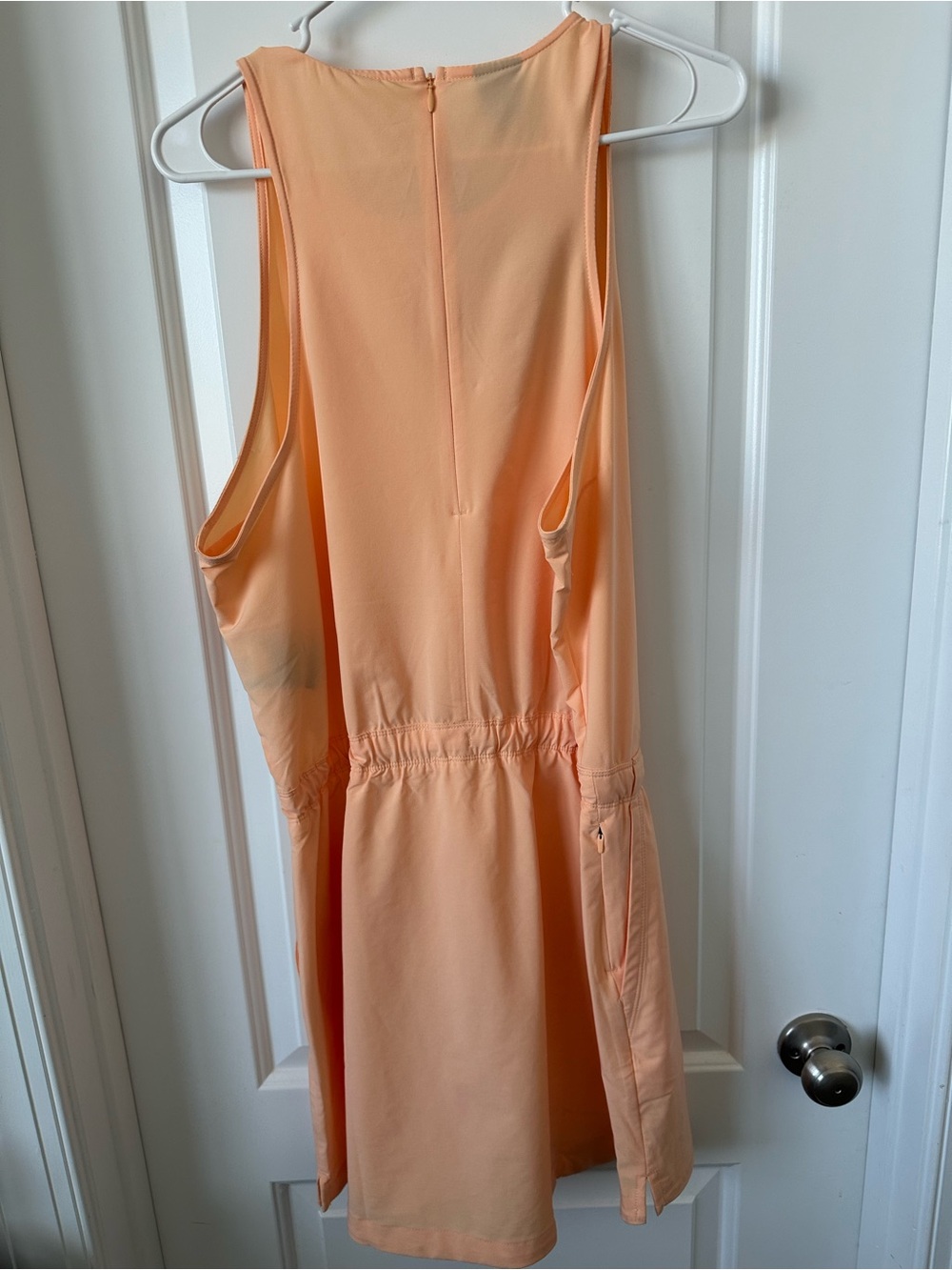 The North Face Peach Sleeveless Zip-Back Top - Picture 5 of 6